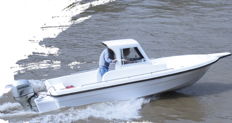 6米 小型玻璃鋼釣魚(yú)船/休閑高速快艇/觀光游艇